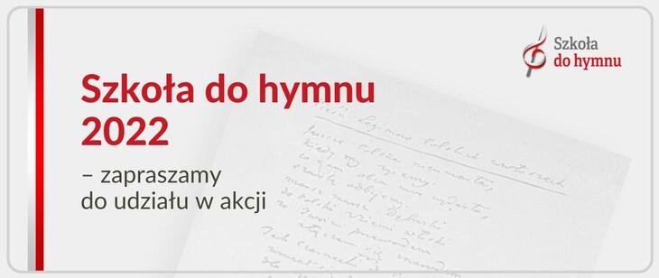 szkołą do hymnu mniejszy