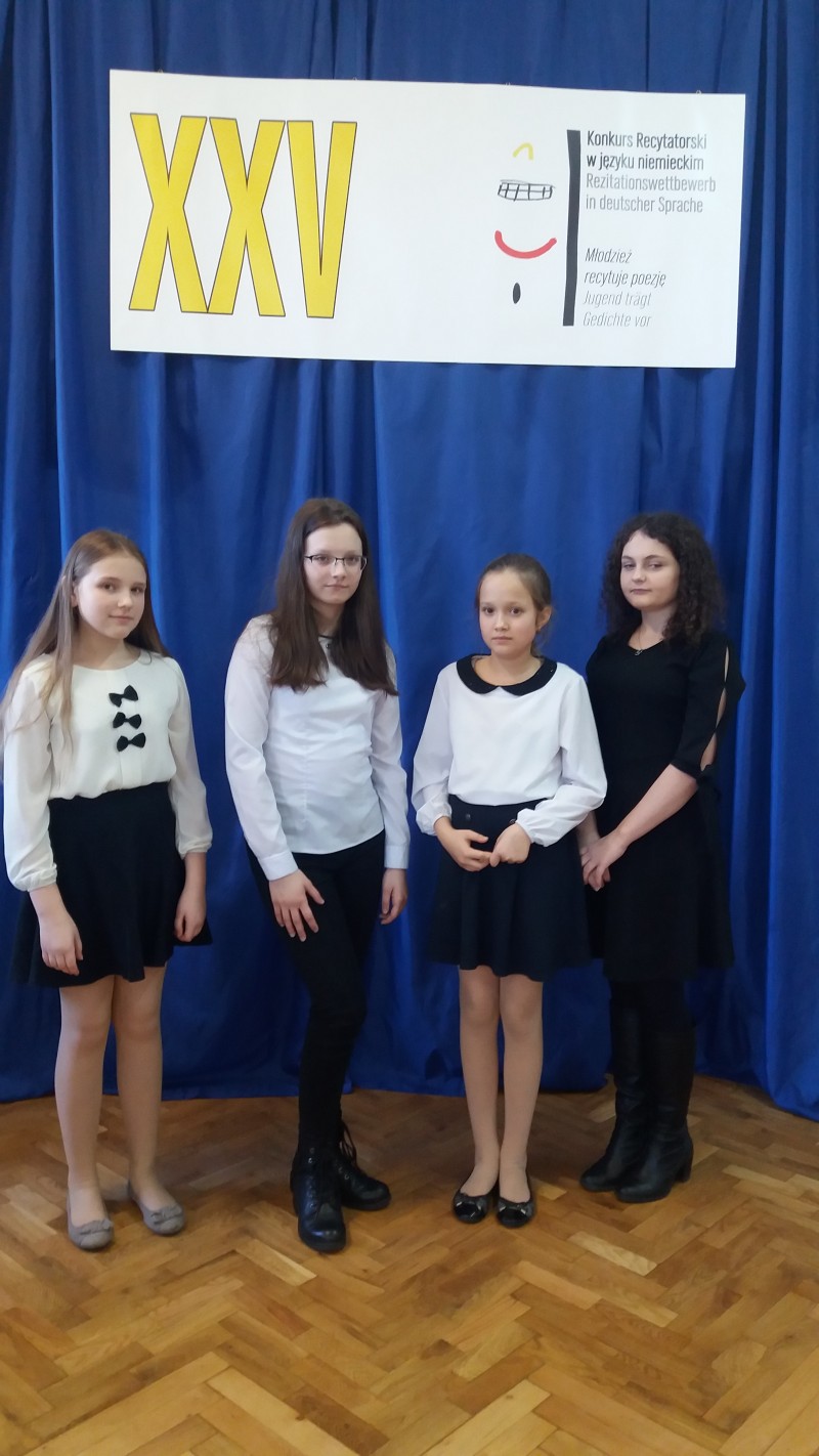 22.02.2019 Konkurs Recytatorski w Języku Niemieckim „Młodzież Recytuje Poezję”.